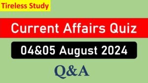 Current Affairs Quiz